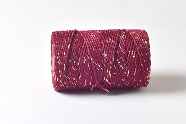 bakers twine sparkle range the burgundy and gold sparkle range