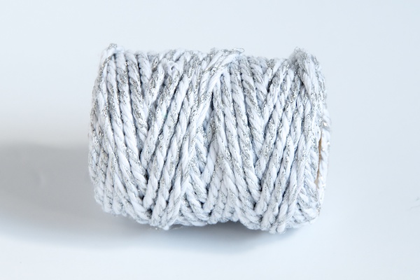 Bakers Twine - Twisted Flax Light Khaki and White Baker's Twine