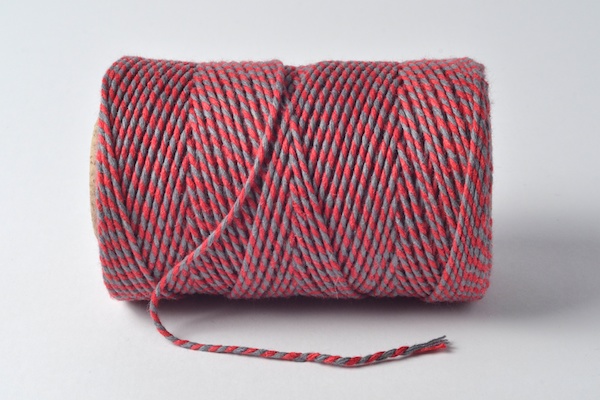  baker's twine red and slate grey 